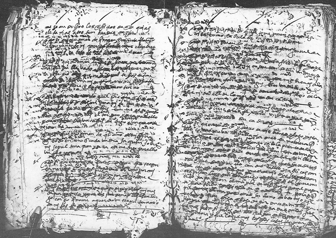 Registro de Alvaro de Bascuñana, Murcia de 1555-1557.